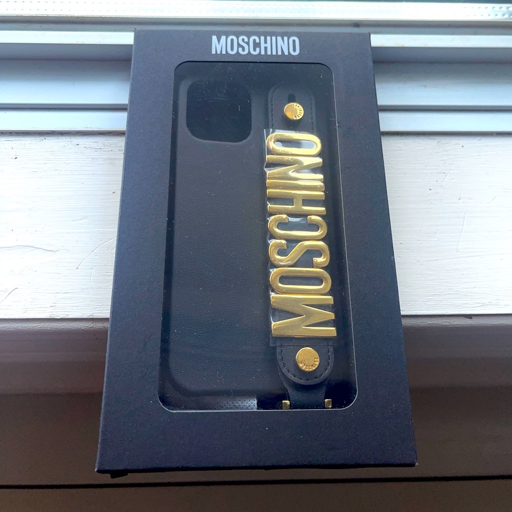 Moschino 12 Pro Max iPhone Case - BRAND NEW IN BOX